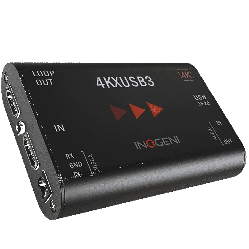 Inogeni 4KXUSB3 with VISCA PTZ