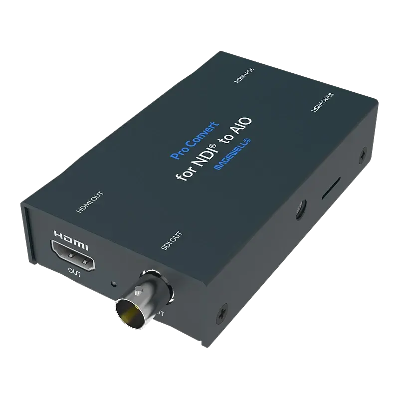 Magewell Pro Convert NDI to AIO decoder